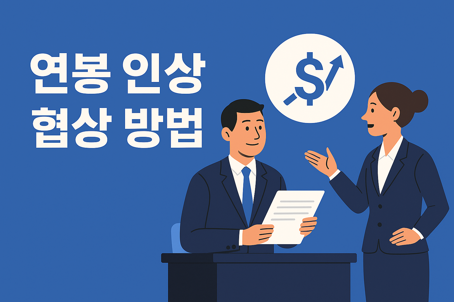 연봉 인상 협상