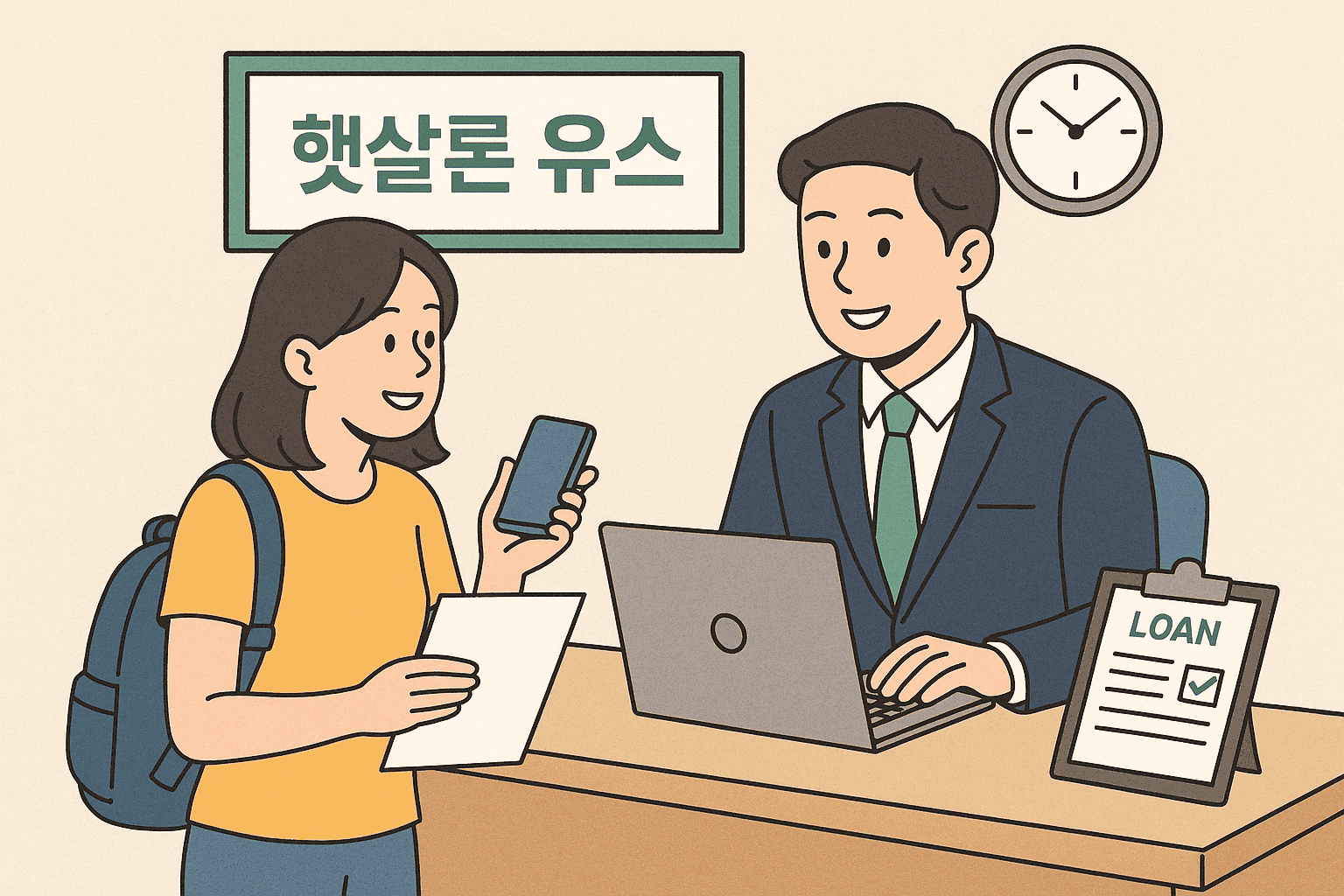 햇살론 유스 신청방법